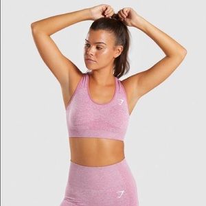 Gymshark Vita Seamless Sports Bra Dusky Pink Marl